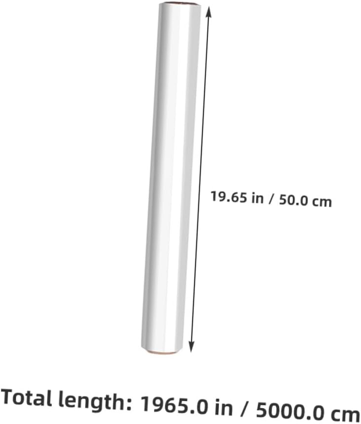 HOODANCOS Cellophane Packaging Roll 50cm X 50m Flower Bouquet Wrap Film for Florists Wrapping Crafts Holiday Treat Bags