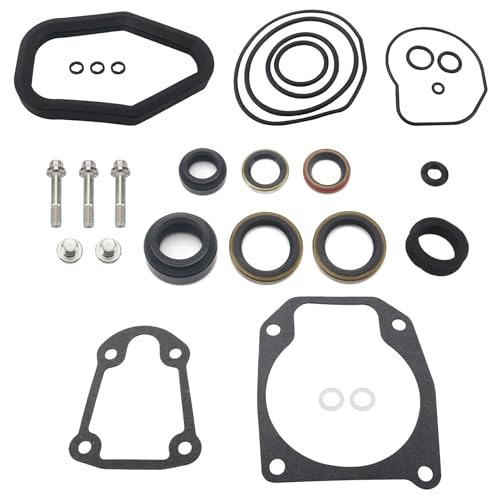 Image of 396355 Marine Gearcase Lower Unit Seal Kit for Johnson Evinrude 40-75 HP Outboard Boat Motors replaces 777562 Sierra 18-2659
