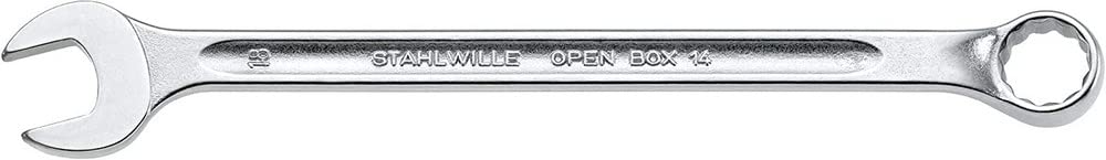 Stahlwille 36 kluczy płasko-oczkowych 14 36 mm długości srebrny