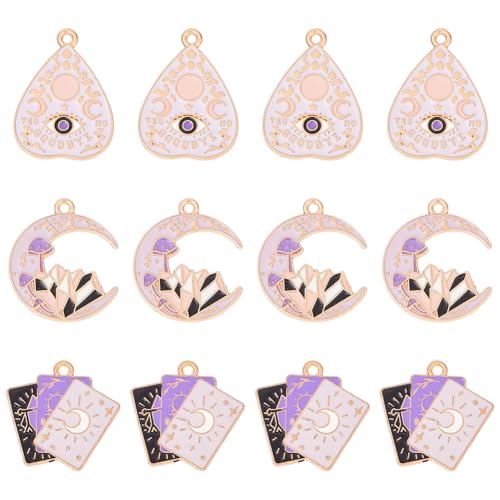 Carte de tarot magique en pendentif pour personnaliser vos bijoux bohèmes