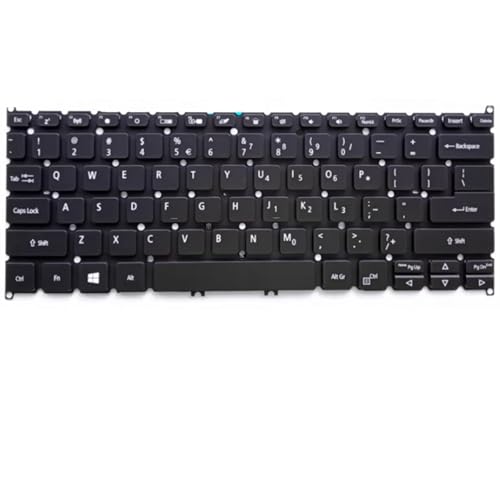 Clavier pour Acer Spin SP314-21 noir pièce rechange portable US