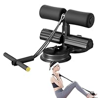 Bauchtrainer Mit Saugnapf - Sit-Up Gerät Für Zuhause 46cm Edelstahl