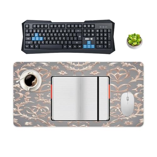 Alfombrilla Grande para Mouse de Goma Rose Gold miniatura 4