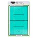 Champion Sports Dry-Erase Lacrosse Double Sided Coaches Clipboard