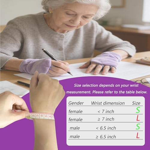 Gants lestés pour les tremblements et support de main réglable
