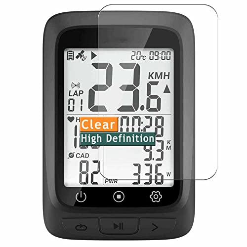 Vaxson 3 Unidades Protector de Pantalla, compatible con CooSpo BC107 Cycling GPS Computer [No Vidrio Templado ] Nuevo Película Protectora Film Guard