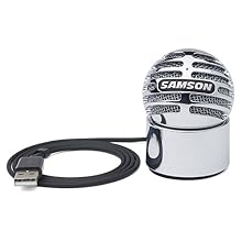 14mm diaphragm USB condenser microphone Perfect for high-quality recording in desktop and home studio environments Ultra-clear voice capture for Skype, FaceTime and voice recognition software applications Plugs directly into any computer with a USB i...