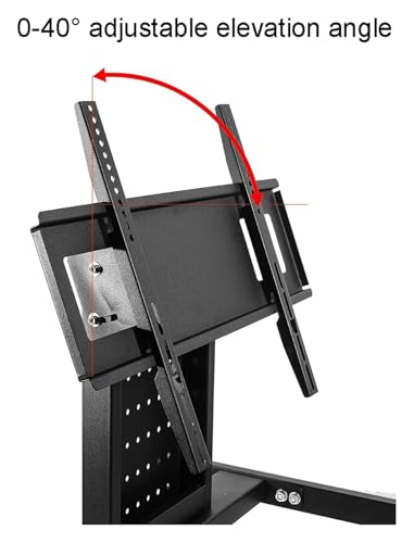 Soporte móvil para TV con ruedas y freno universal miniatura 4