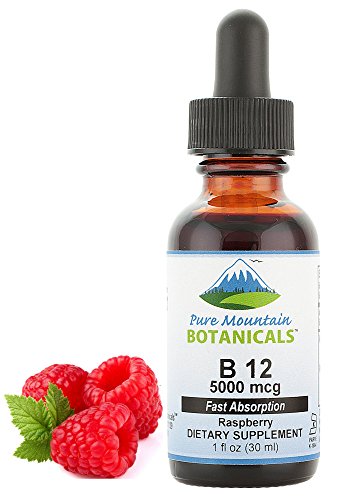 B12 Vitamin 5000 Mcg – Kosher B12 Drops In 1Oz Bottle With Natural Berry Flavor #TOP5