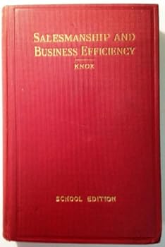 Hardcover Salesmanship and business efficiency Book