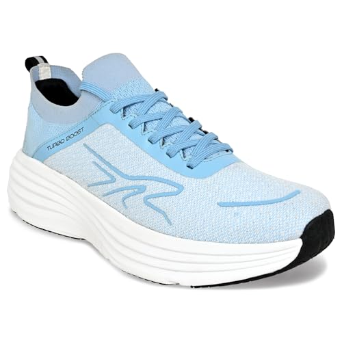 Allen Cooper Mesh Walking/Sports Shoes for Men(TB2502L-10) Blue