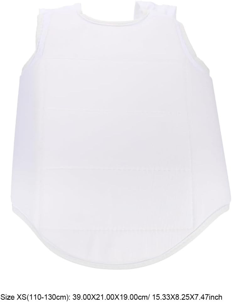 1Pc Chest Protector Sweat Vest Muay Thai Chest Guard Taekwondo Chest Guard Kids Protector Vest Boxing