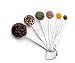 Bellemain Stainless Steel 6-Pc. Measuring Spoon Set with D-Ring Holder, for Dry and Liquid Ingredients