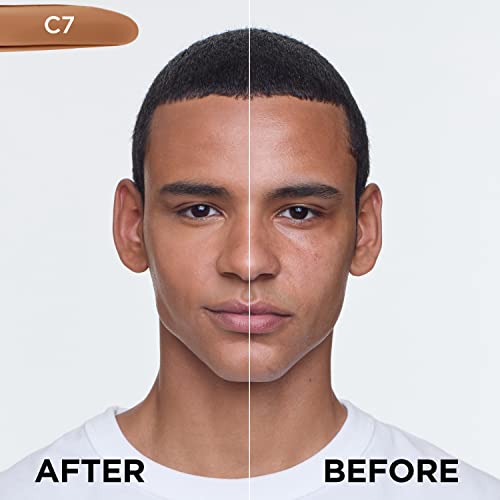 L'oreal Paris True Match Super-Blendable Foundation, Medium Coverage Liquid Foundation Makeup With Spf 17, C7, Medium Deep, 1 Fl Oz #TOP2