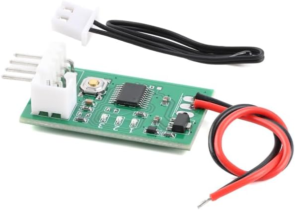 2Pcs PWM Fan Temperature Controller Module 1-Channel DC12V PWM Four-Wire Fan Speed Control Module PC Cooler Fans Green PCB