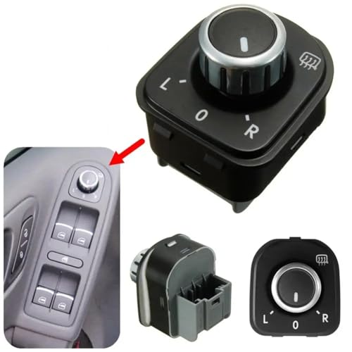 Bouton rétroviseur Golf MK5 MK6 commande électrique Rabbit Passat B6