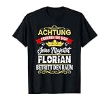 Herren Namensgeschenk Florian Vorname Geschenk Geburtstag Sprüche T-Shirt