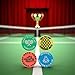 Cauaoa 4 Pcs Spicy/Aggressive Reminder to Keep You On Your Tennis Game - Tennis Vibration Dampener, Tennis Racket Dampener, The Best Tennis Gift for Every Player and Team Tennis Vibration Dampeners