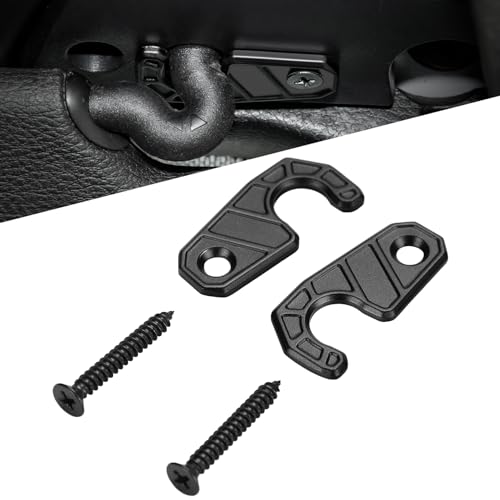 JOYTUTUS Upgraded Sun Visor Repair Kit 2 PCS Heavy Duty Visor Clips Compatible with Wrangler JK 2018 JL 2018-2023 2020-2023 Gladiator Used for Repairs Vehicle Sagging Sun Visor