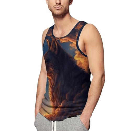 Supdreamc Men Boys Crew Neck Sleeveless Undershirt Workwear for Fitness Training4