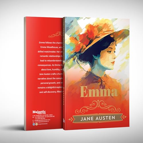 Image of Jane Austen's Beloved Classics (Set of 5 Books) | Pride & Prejudice, Emma, Sense & Sensibility, Persuasion and Mansfield Park | Beautiful Gift Box of Unabridged Classic