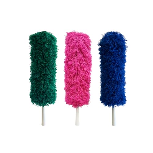 Pamex - Plumero Microfibra MAX con Rosca Enroscable (3 Unidades)