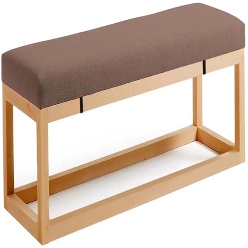 MSNCS Cojines para Banco de 2/3/4 plazas Cojín para Banco Zapatero, 100 120 150 160 x40 cm Antideslizante, para Interior/Exterior Patio, Cocina, Comedor(# 2,55x55x5cm)
