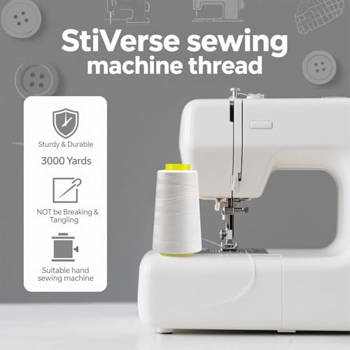 Hilo para overlock 4 conos x 3000 yd poliéster 40S/2 miniatura 3