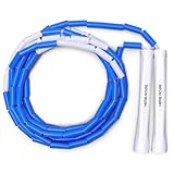 Beaded Skipping Rope, Beaded Jump Rope With Unbreakable Handles & Shatterproof Beads for Enhanced Fitness Training, Adjustable 3M Skipping Rope for Adults, Men & Women