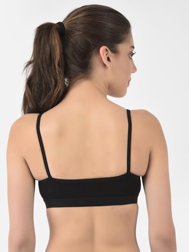 Image of Softline Women's 100% Cotton Wire-Free Non-Padded Bra Combo | Breathable & Soft Fabric | Full Coverage & Everyday Comfort (Pack of 2)