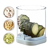 Eierschneider, Obstschneider, Bananenschneider, Edelstahl, Erdbeerschneider, Küchenhelfer für Obst und , Schneider aus Edelstahl, tragbares Küchenwerkzeug