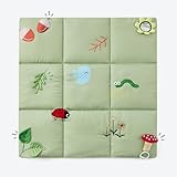 UTEX Premium 9-in-1 Tummy Time Mat, Baby Play Mat, Soft Sensory Mat for Infants, Newborn Essentials Gift