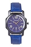 DATE Dunlop Sports Watch Black Dial Leather Strap Japan Analog 30 m Water Resistant Men\'s & Unisex Watch