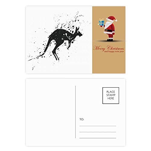 Cartes postales kangourou mexicains Père Noël pour briser la monotonie des vœux classiques