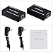 avedio links 196FT/60M HDMI Extender Over Cat 5e/6/7, HDMI Ethernet Extender Transmitter Receiver Support Full HD 1080P 3D, EDID Copy, Compatible with Fire Stick, Roku (HDMI Extender 196FT)