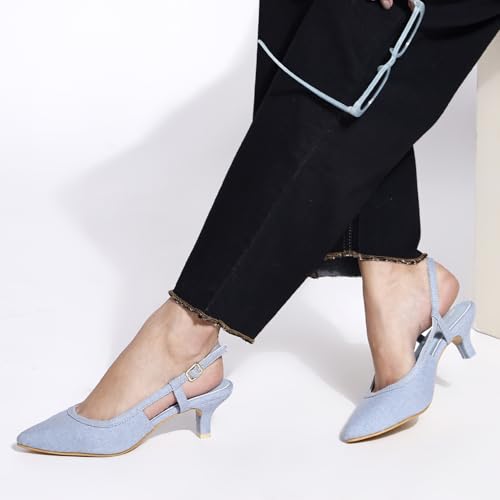 Image of TRASE Heels Sandals for Women, Flashy Stylish & Comfortable Footwear