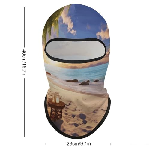Balaclava de Protección Solar para Hombres y Mujeres, Máscara Facial Respirable para Todo el Cabeza para Senderismo, Ciclismo, Correr, Conducción miniatura 2