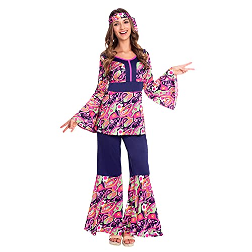 amscanAdult Womens Hippy Chick Fancy Dress Costume