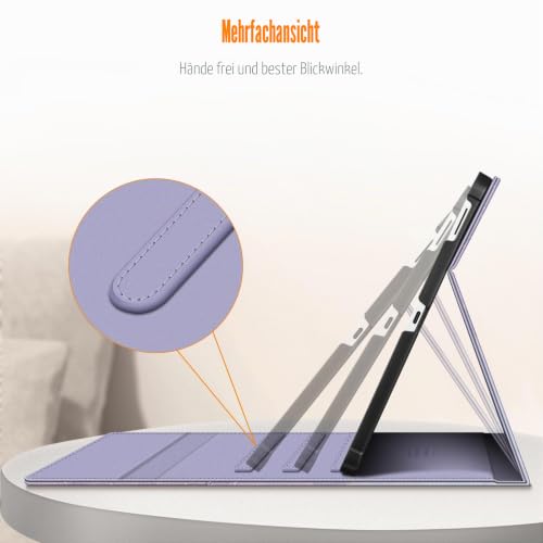 Fintie Schutzhülle für Samsung Galaxy Tab S10 FE Plus 13,1 Zoll 2025 Modell (SM-X620/X626) mit integriertem S-Stifthalter… – Ansicht 3