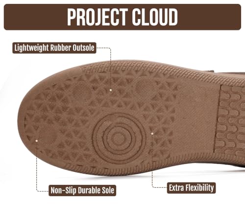 Image of Project Cloud Non-Slip Fashion Sneakers for Women, Lace-Up Shoes