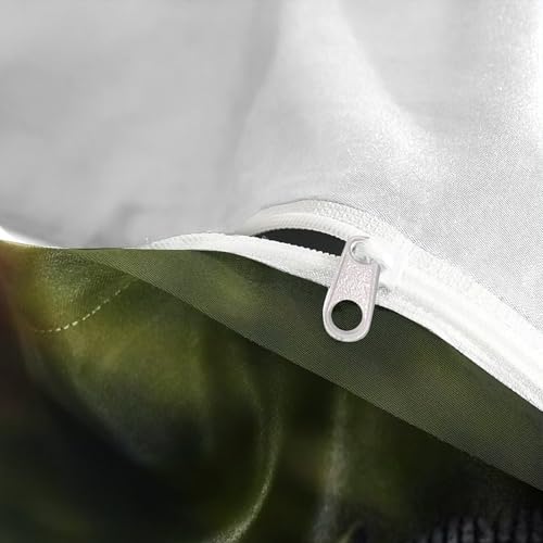 Housse de couette ultra douce imprimé 3D motif de cœur King - 8