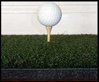 Gorilla Perfect ReACTION Golf Mats 3'x4' Use Real Wood Tees. at Last a No Bounce, Hit Down & Through Golf Mat. The Next Generation in Golf Mats. No Rubber Tees Required. No Club Shock 1 3/4" Thick.