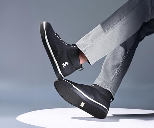 Image of LOUIS STITCH All Day Wear Lace-Up for Men | Comfortable Sneaker | LSP-SNK-AVI-High Ankle Lace-Up