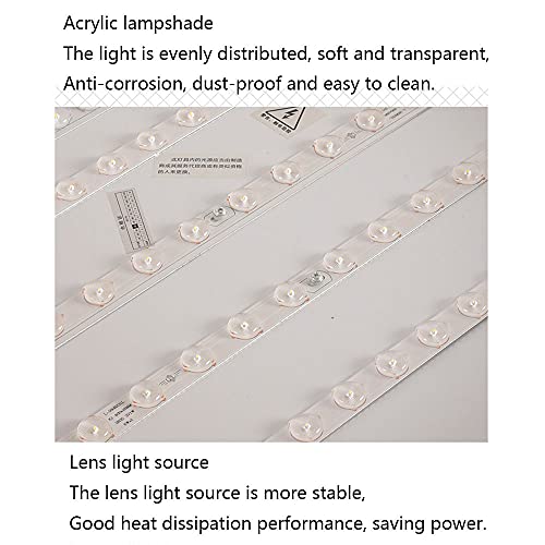 Plafonniers LED minimalistes 30W blanc froid avec diffuseur haute performance - 3