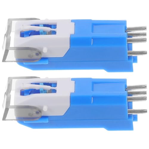 Gatuida 2 pièces Aiguilles pour Platine Vinyle 16 - Remplacement Compatible pour Cellule de Tourne-disque Vintage Installation Facile