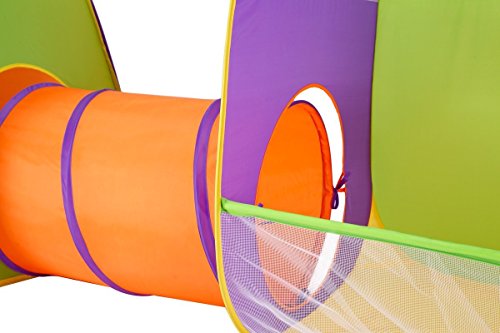 Alvantor Kids Indoor Toddler Toys Children Tent Pop Up Play Tunnel Ball Pit Girls Boys Outdoor House 8021 Fun Toss It Game Zone 3-In-1 #TOP6