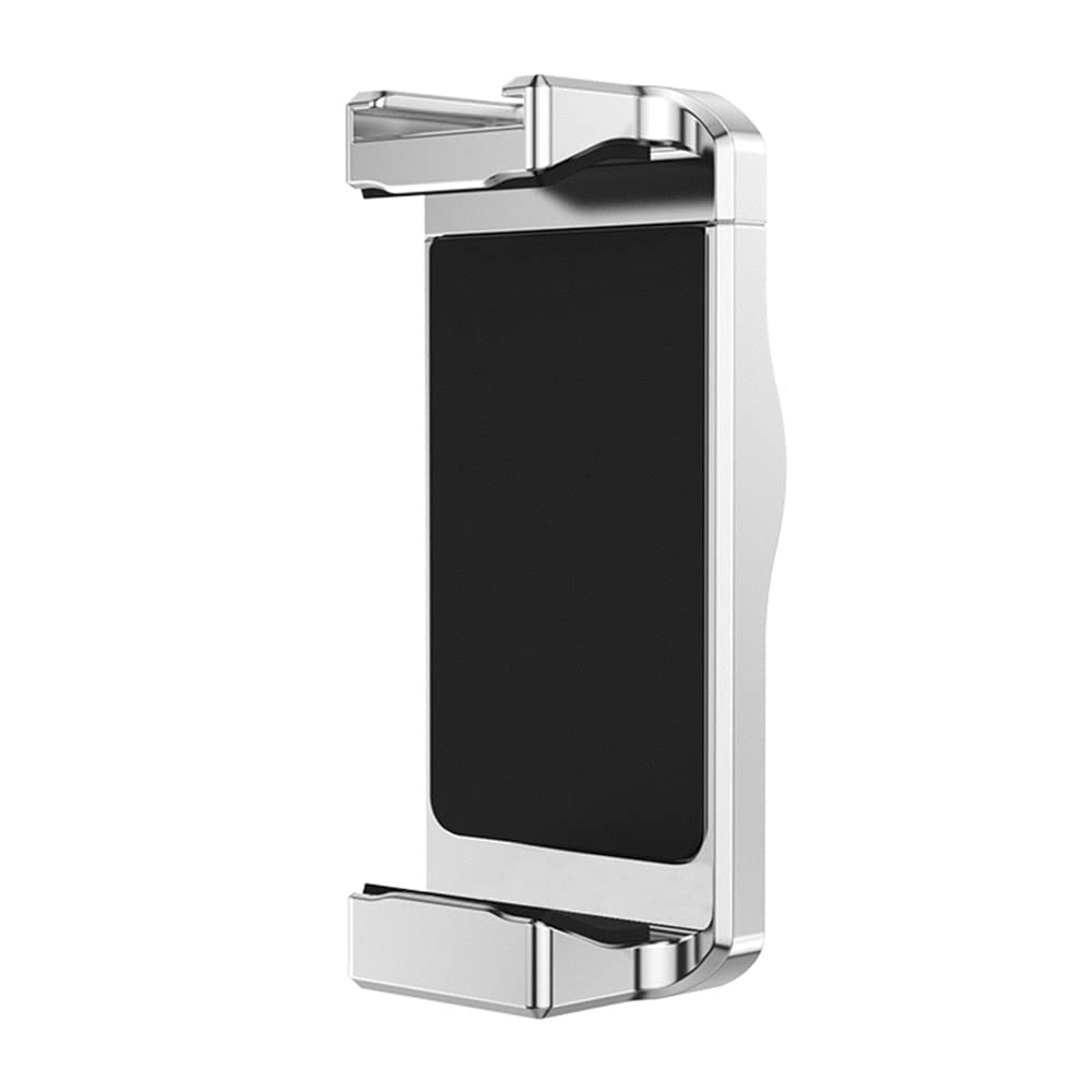 Camnoon PH-05 Magnetic Phone Holder Phone Tripod Mount Clamp Aluminum Alloy with Cold Shoe Mount 1/4 Inch Screw Hole Replacement for iPhone 14/13/12/11 and More