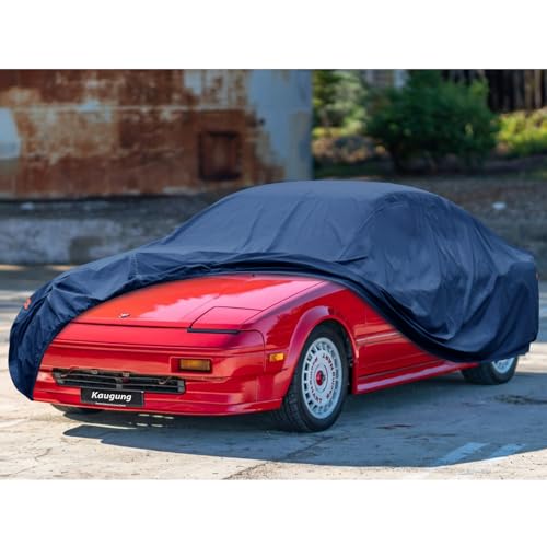 Image of Kaugung Heavy Duty Car Cover Custom Fit Toyota MR2 (1984-2007), Waterproof All Weather Resistant Outdoor Sun Dust Snow Protection with Anti-Theft Lock.(USA Warehouse,Within 3-7 Days)