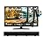 SYLVOX 19" RV TV with Soundbar, 12 Volt TV with Built-in DVD Player, Google OS Voice Remote ATSC NTSC HDMI USB, AC/DC Powered, 12V TV for RV Camper Van Vehicle