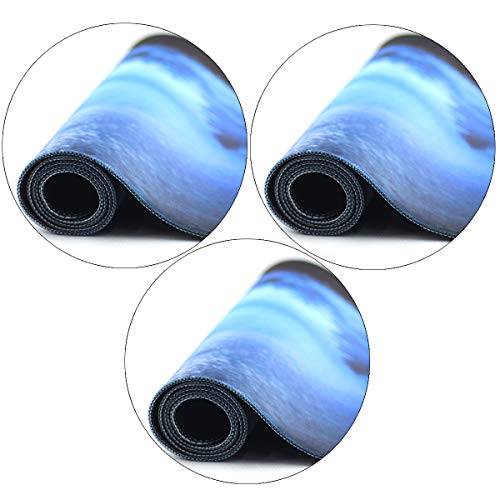 Large Gaming Mouse Pad With Nonslip Base-31.5X11.8X0.15 Inch|Extended Xxl Size, Heavy|Thick, Comfy,Foldable Mat For Desktop, Laptop, Keyboard, Consoles & More By Qsian(Wolf 3Pcs) #TOP2